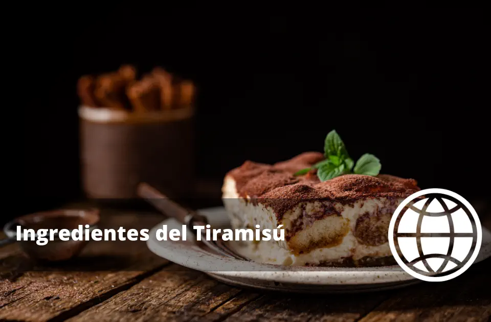 Ingredientes del Tiramisú
