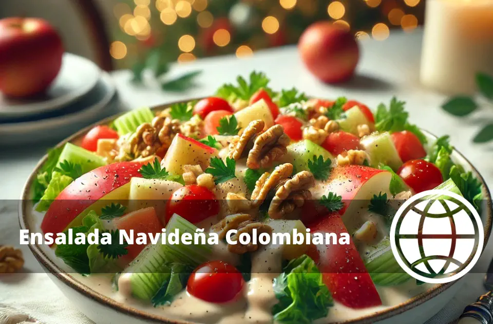 Ensalada Navideña Colombiana