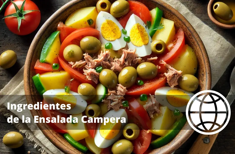 Ingredientes de la Ensalada Campera