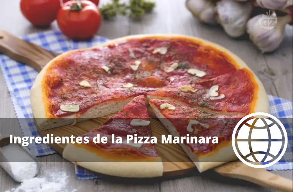 Ingredientes de la Pizza Marinara