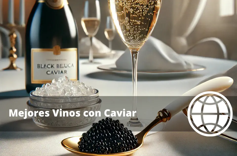 Mejores Vinos con Caviar