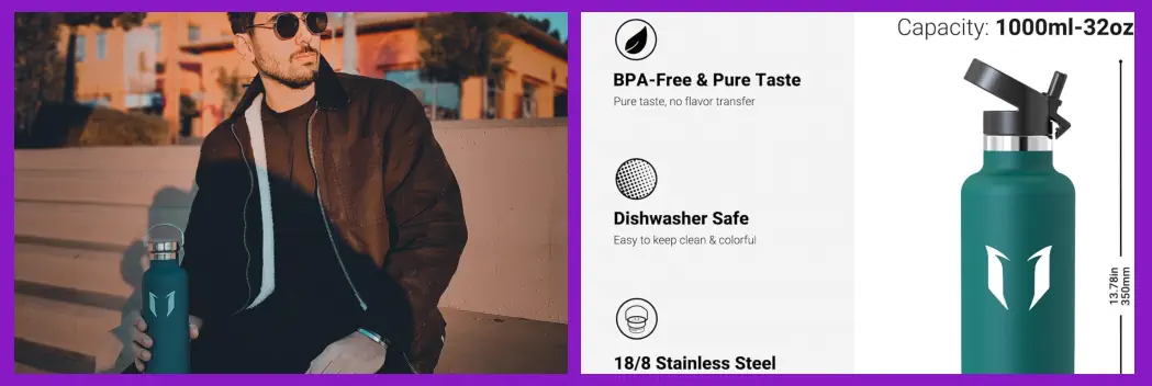 Botellas de Acero Inoxidable