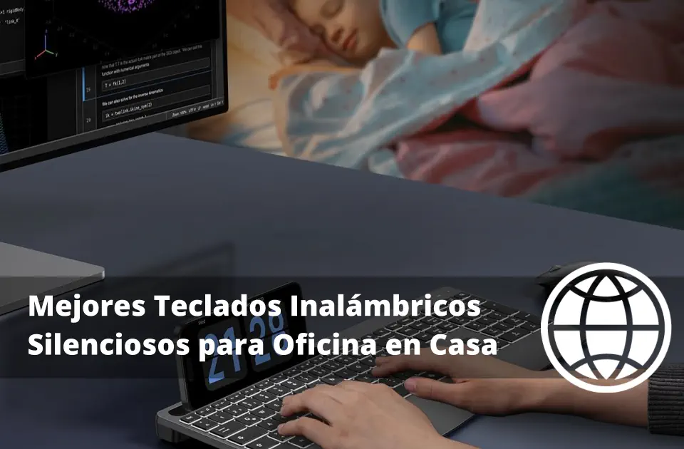 Mejores Teclados Inalámbricos Silenciosos para Oficina en Casa