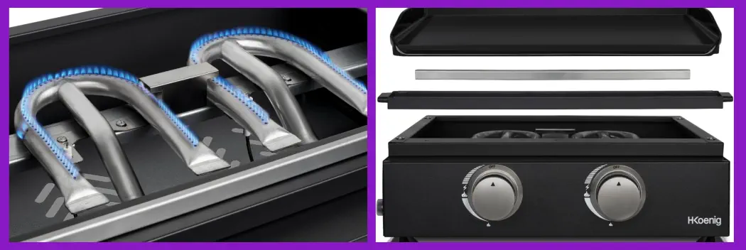 Planchas de Asar de Acero Inoxidable Planchas de Asar de Acero Inoxidable