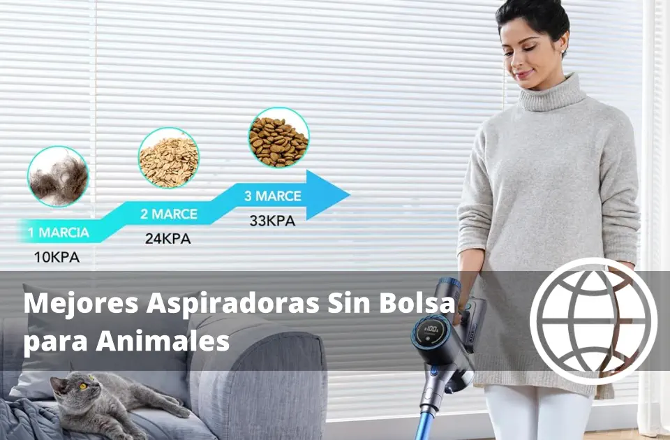 Mejores Aspiradoras Sin Bolsa para Animales