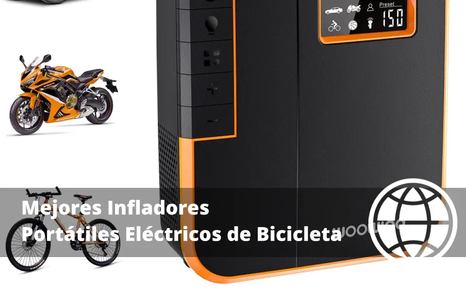 Mejores Infladores Portátiles Eléctricos de Bicicleta