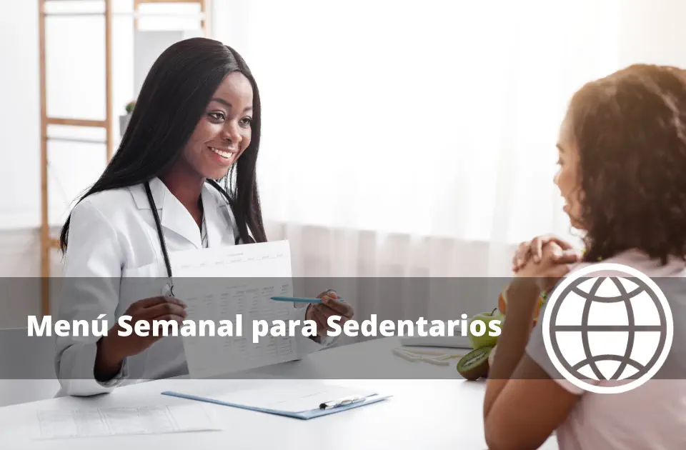 Menú Semanal para Sedentarios