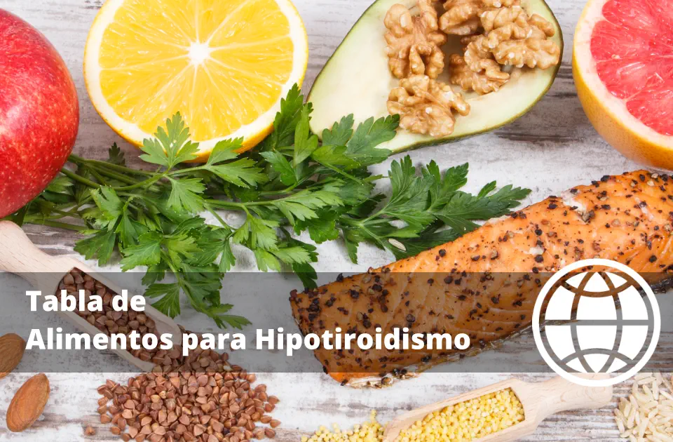 Tabla de Alimentos para Hipotiroidismo