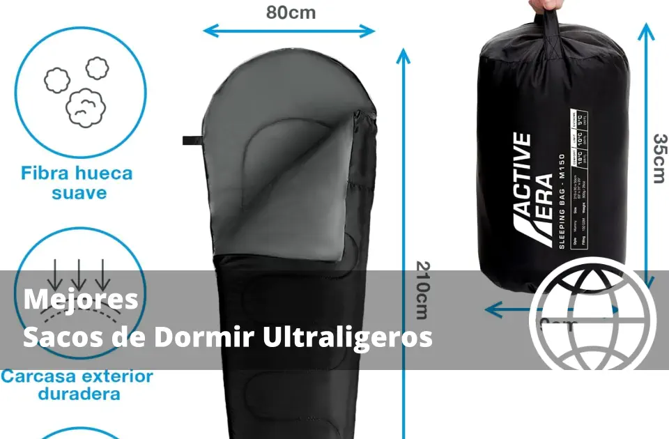 Mejores Sacos de Dormir Ultraligeros