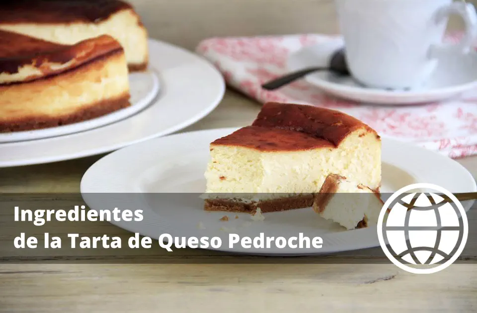 Ingredientes de la Tarta de Queso Pedroche