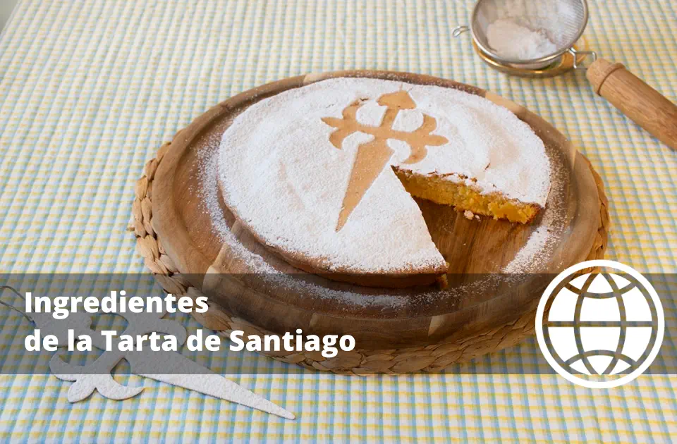 Ingredientes de la Tarta de Santiago