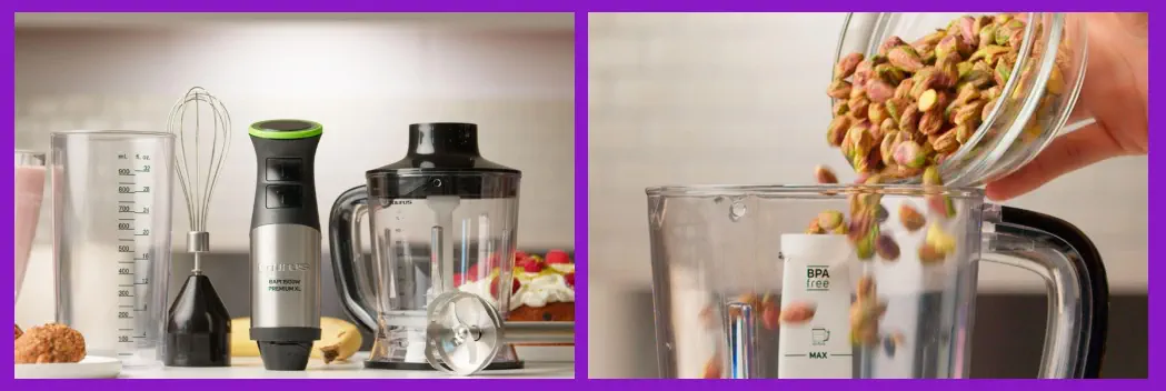 1500 W de Potencia Recomendada en Batidoras de Mano para Frutos Secos