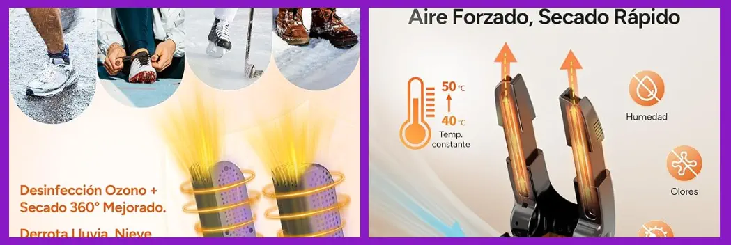 Secadores de las Botas