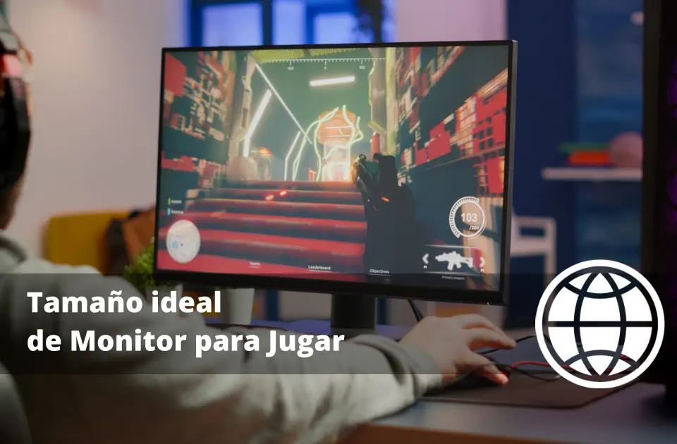 Tamaño ideal de Monitor para Jugar