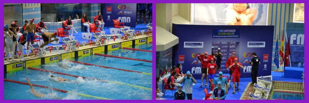 mejores competiciones de natación en España de Invierno 25 m