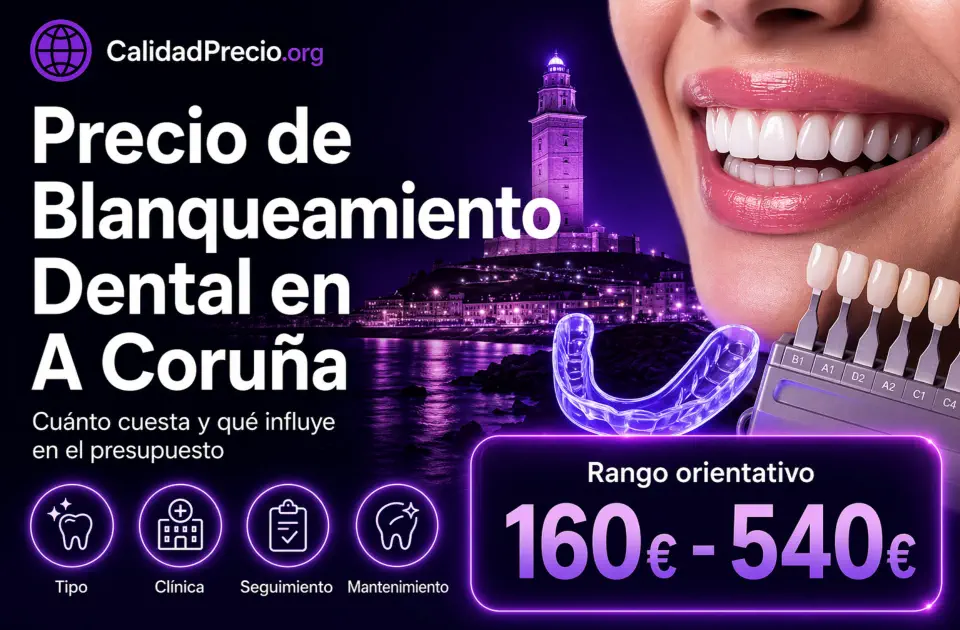 Precio de Blanqueamiento Dental en A Coruña