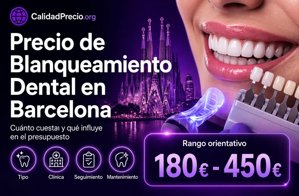 Precio de Blanqueamiento Dental en Barcelona