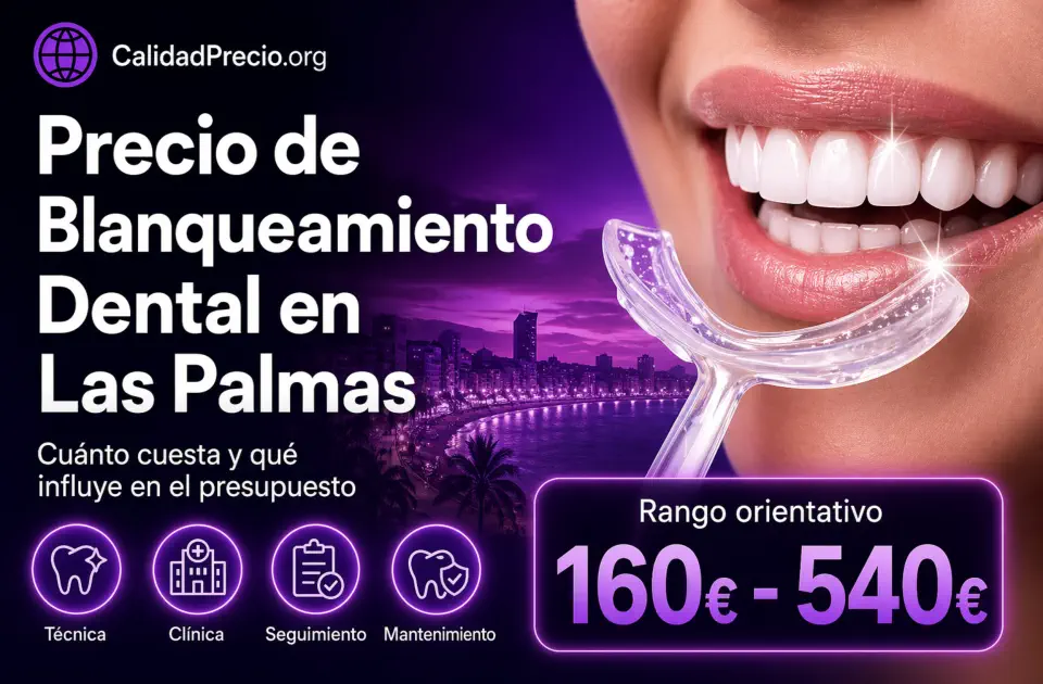 Precio de Blanqueamiento Dental en Las Palmas