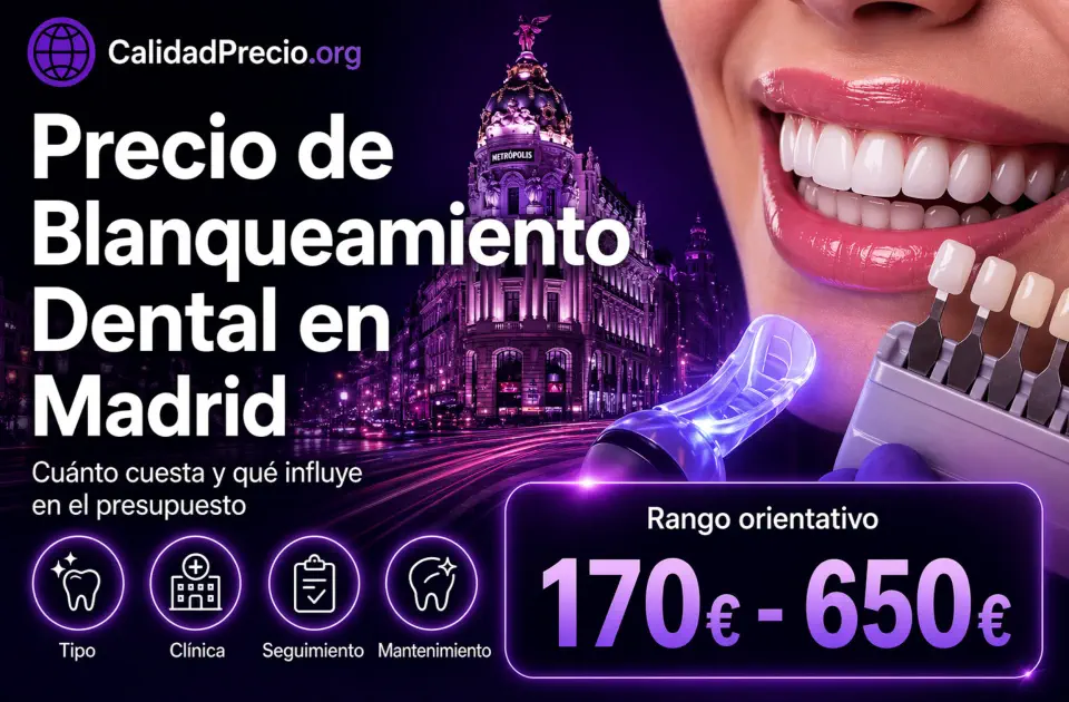 Precio de Blanqueamiento Dental en Madrid
