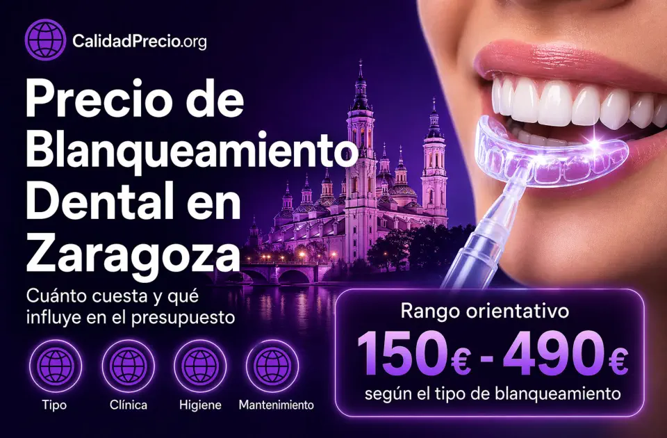 Precio de Blanqueamiento Dental en Zaragoza