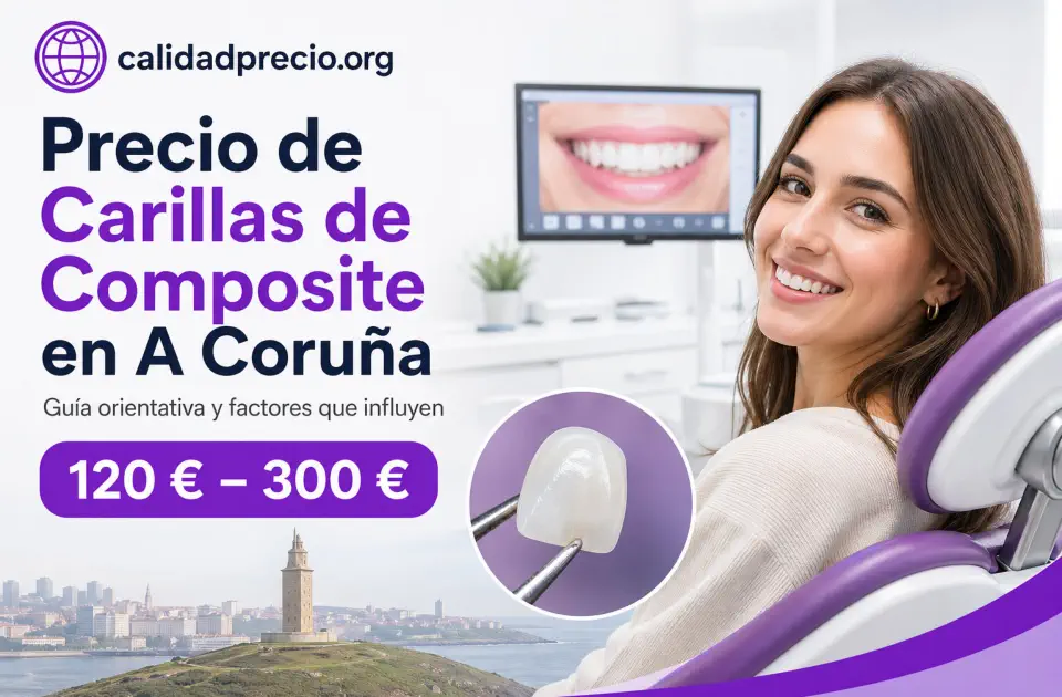Precio de Carillas de Composite en A Coruña: cuánto cuestan y qué influye en el precio