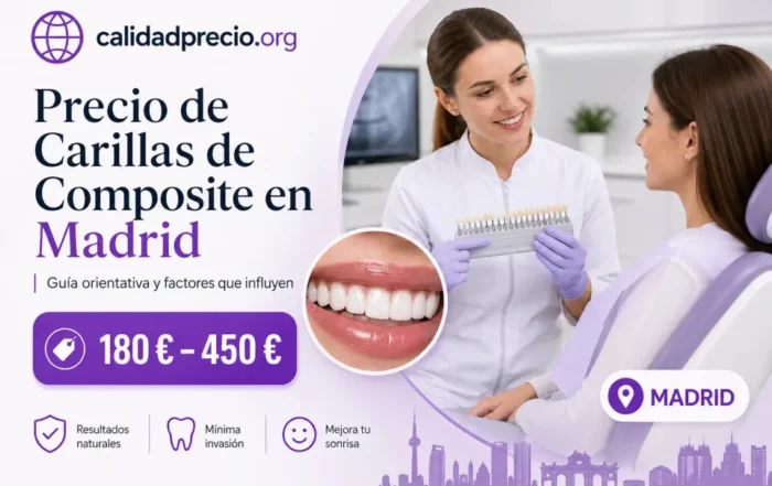 Precio de Carillas de Composite en Madrid