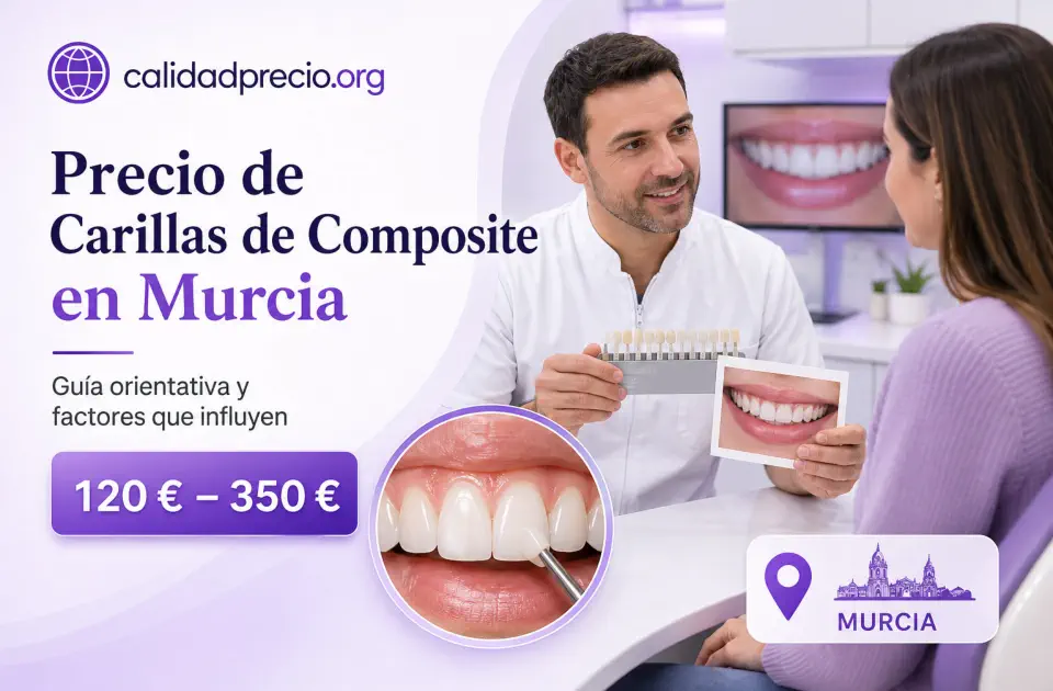 Precio de Carillas de Composite en Murcia: cuánto cuestan y qué influye en el precio