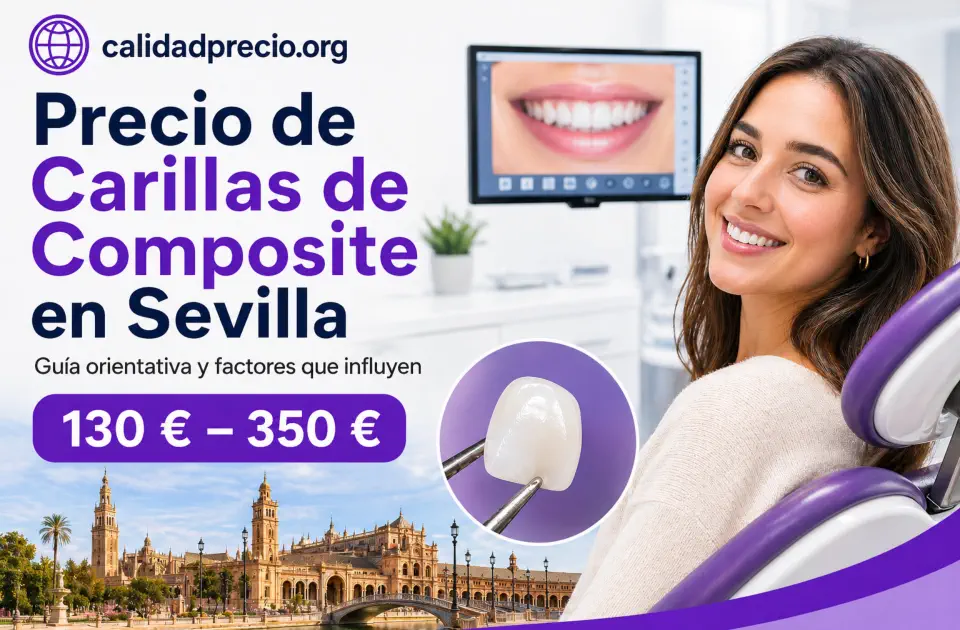 Precio de Carillas de Composite en Sevilla: cuánto cuestan y qué influye en el precio