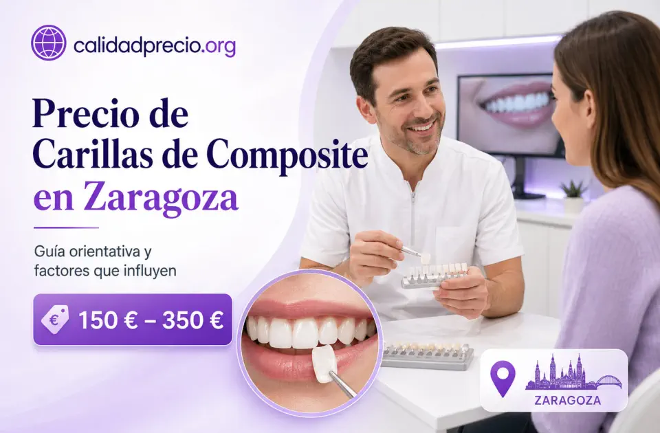 Precio de Carillas de Composite en Zaragoza: cuánto cuestan y qué influye en el precio