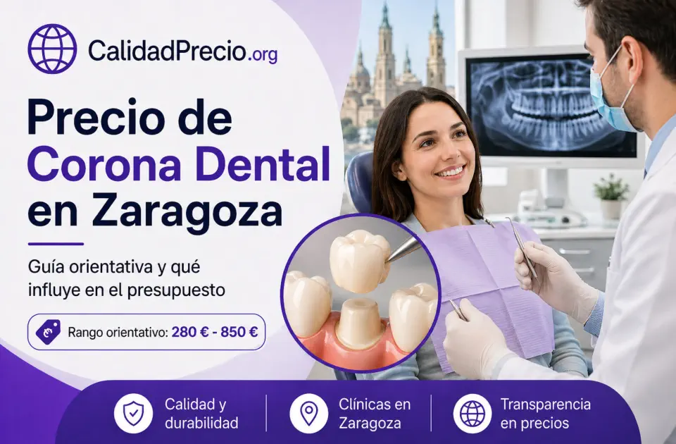 Precio de Corona Dental en Zaragoza