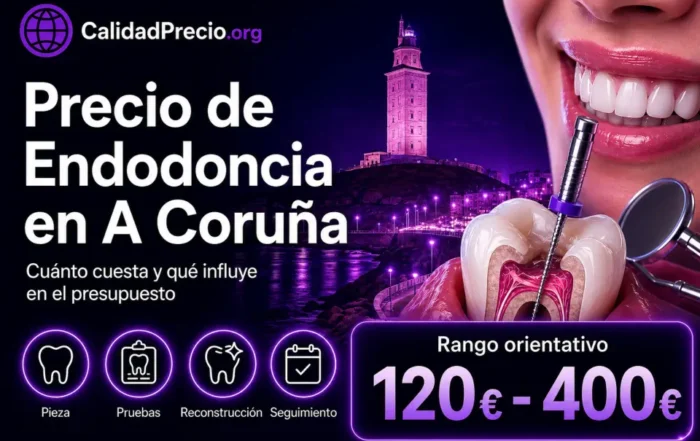 Precio de Endodoncia en A Coruña