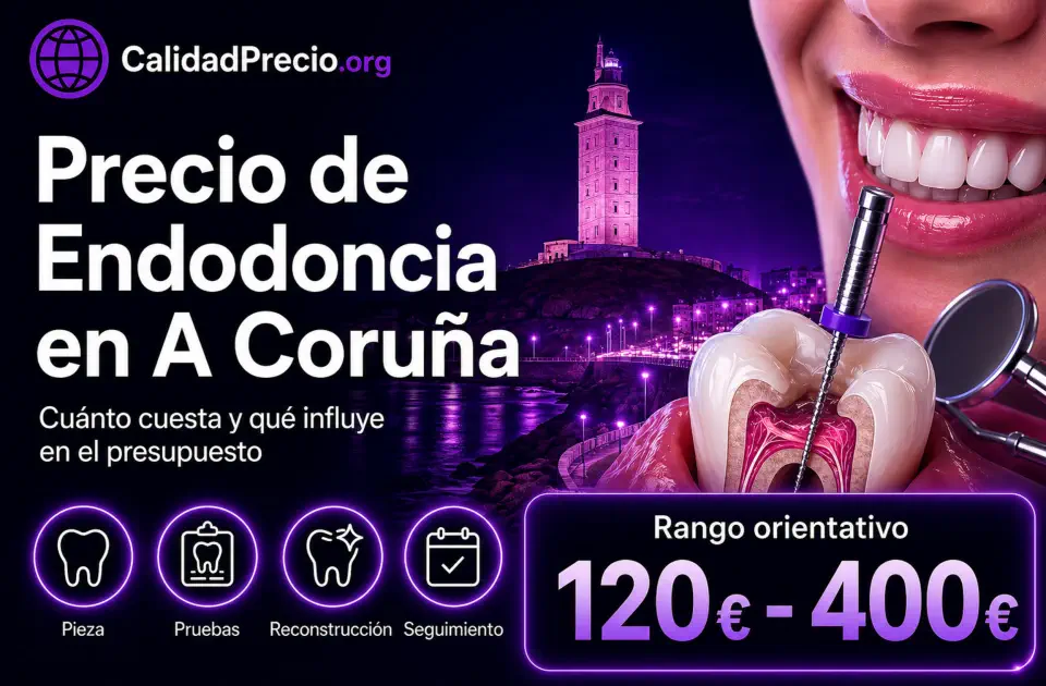 Precio de Endodoncia en A Coruña: cuánto cuesta y qué influye en el presupuesto
