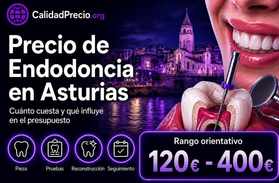 Precio de Endodoncia en Asturias