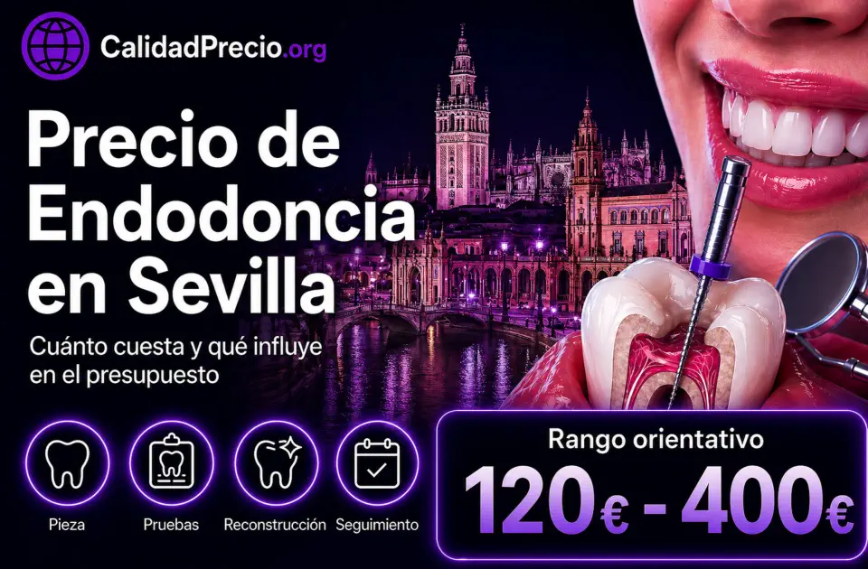 Precio de Endodoncia en Sevilla: cuánto cuesta y qué influye en el presupuesto