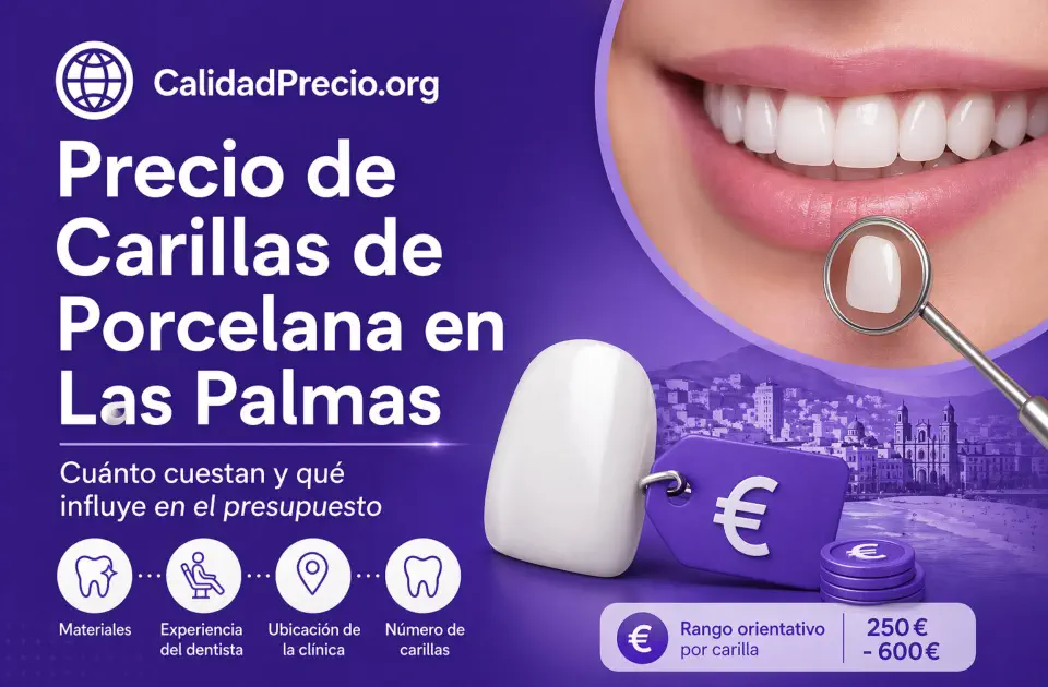 Precio de Carillas de Porcelana en Las Palmas