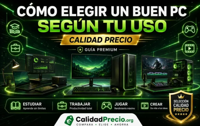 Cómo elegir un buen PC en función de su uso