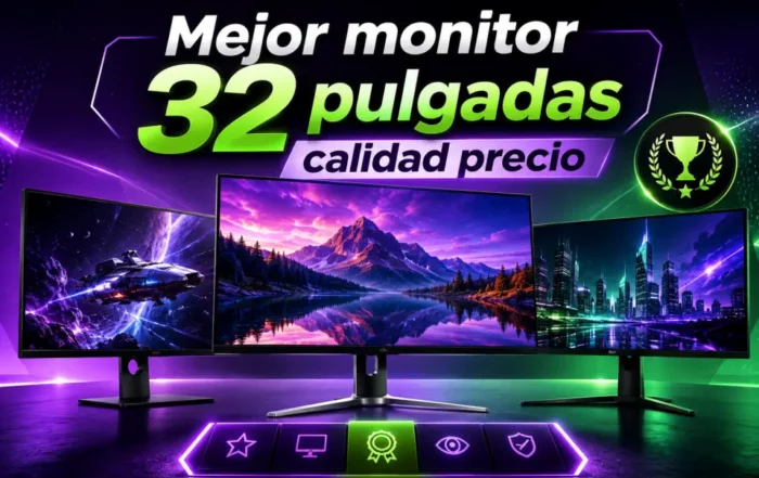 Mejor monitor 32 pulgadas calidad precio: guía para acertar