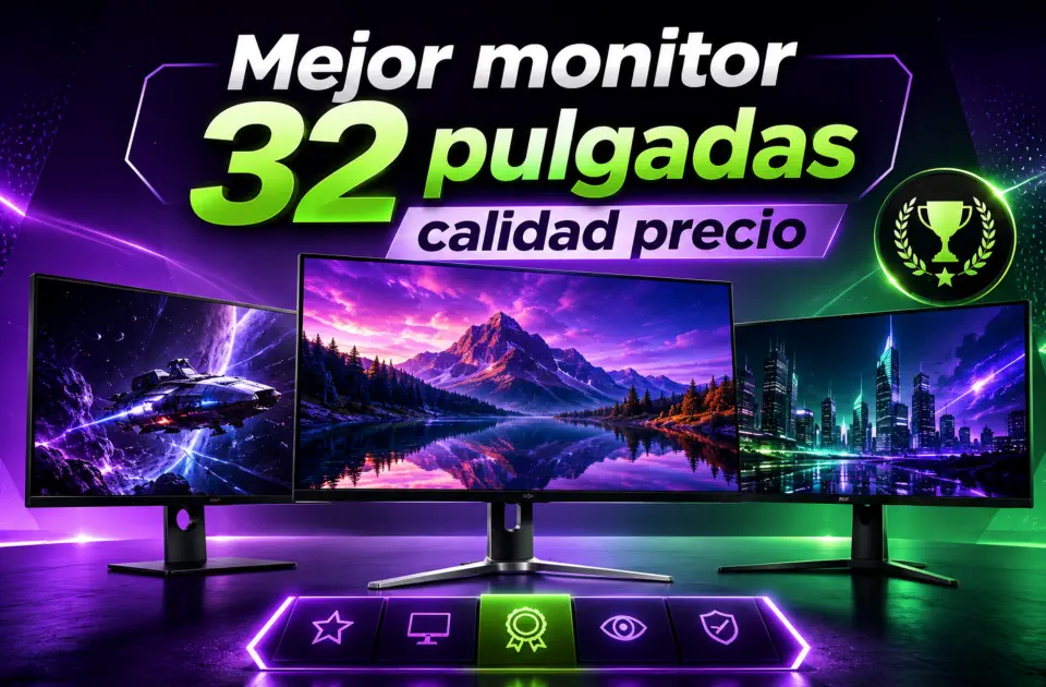Mejor monitor 32 pulgadas calidad precio: guía para acertar