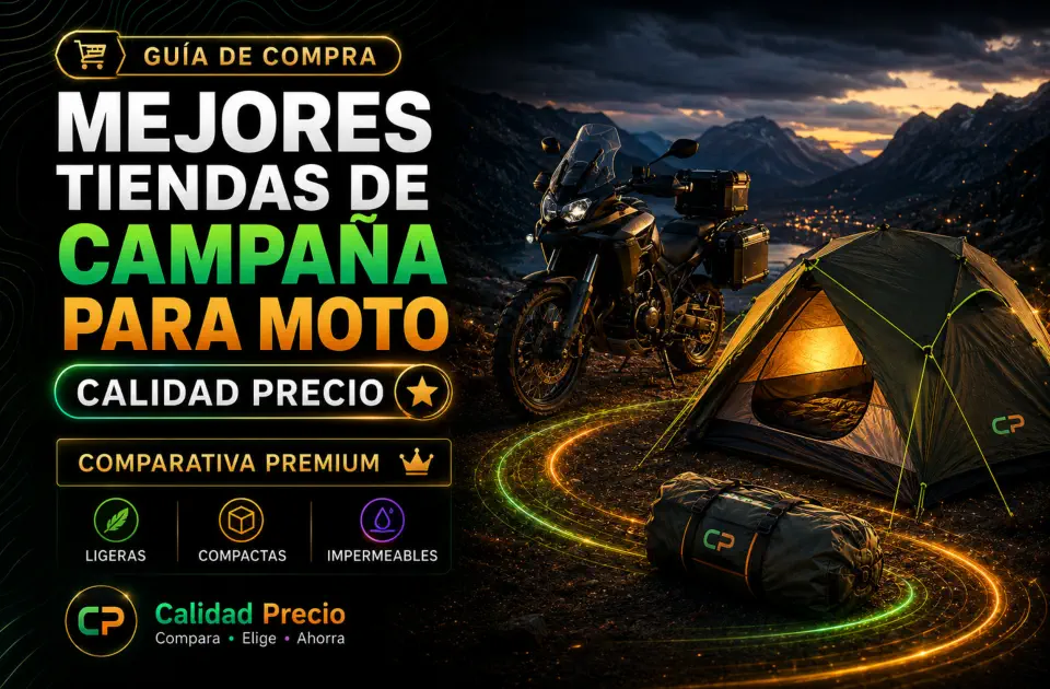Mejores Tiendas de Campaña para Llevar en Moto: guía premium para viajar ligero y dormir protegido