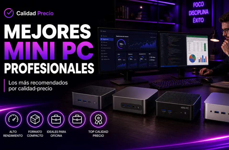 Mejores ordenadores mini PC para profesionales: calidad-precio