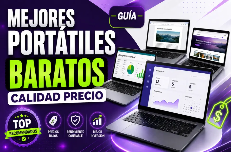 Mejores portátiles baratos calidad precio 2026