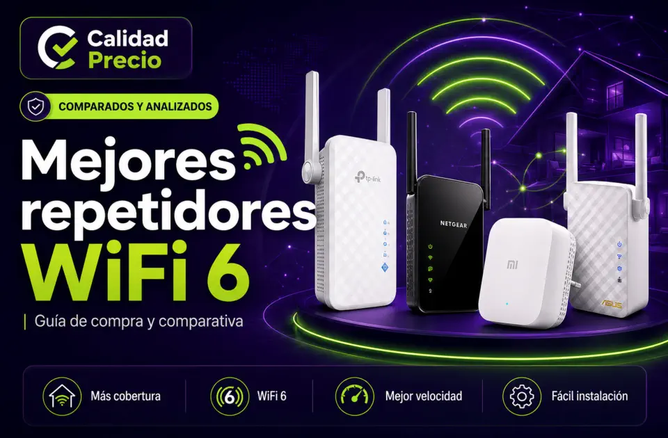 Mejores repetidores WiFi 6