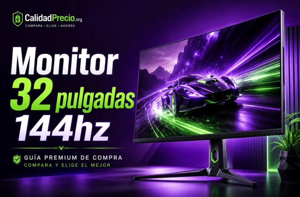 Monitor 32 pulgadas 144hz: mejores modelos y guía para comprar bien