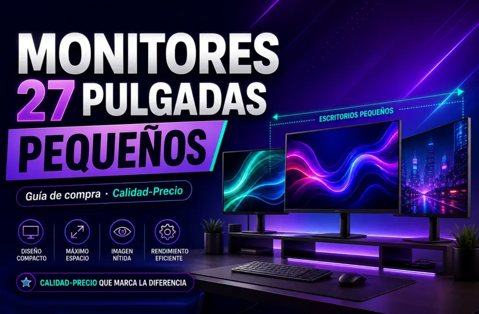Monitores 27 pulgadas pequeños