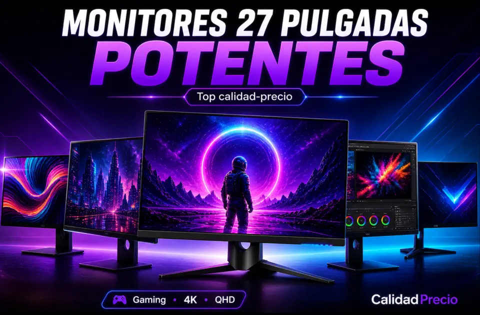 Monitores 27 pulgadas potentes