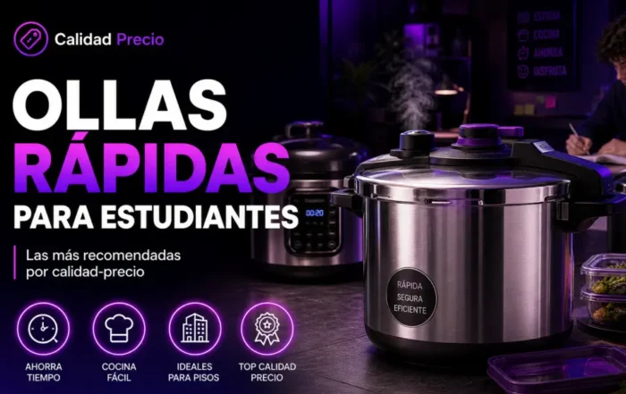 Ollas rápidas para estudiantes