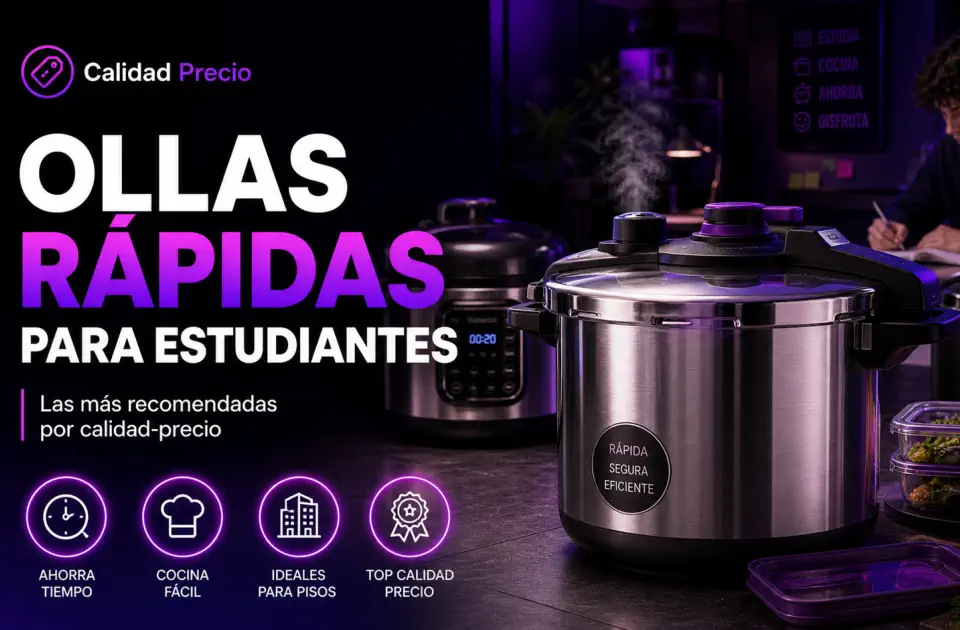 Ollas rápidas para estudiantes