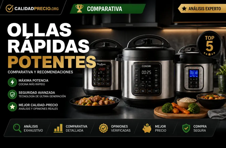Ollas rápidas potentes