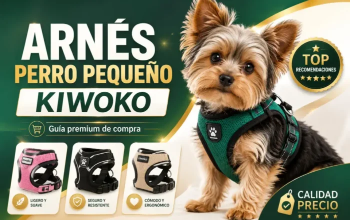 Arnés Perro Pequeño Kiwoko: guía premium para elegir talla, ajuste y comodidad