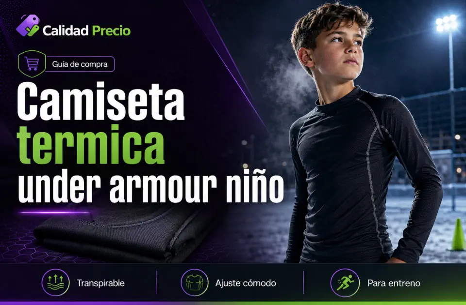 Camiseta térmica Under Armour niño: guía para elegir bien